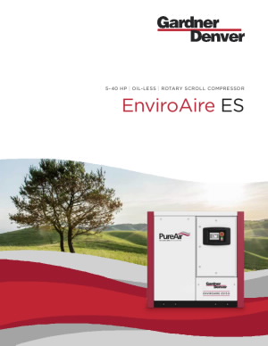 enviroaire-es-series-oil-free-rotary-croll-compressor-brochure